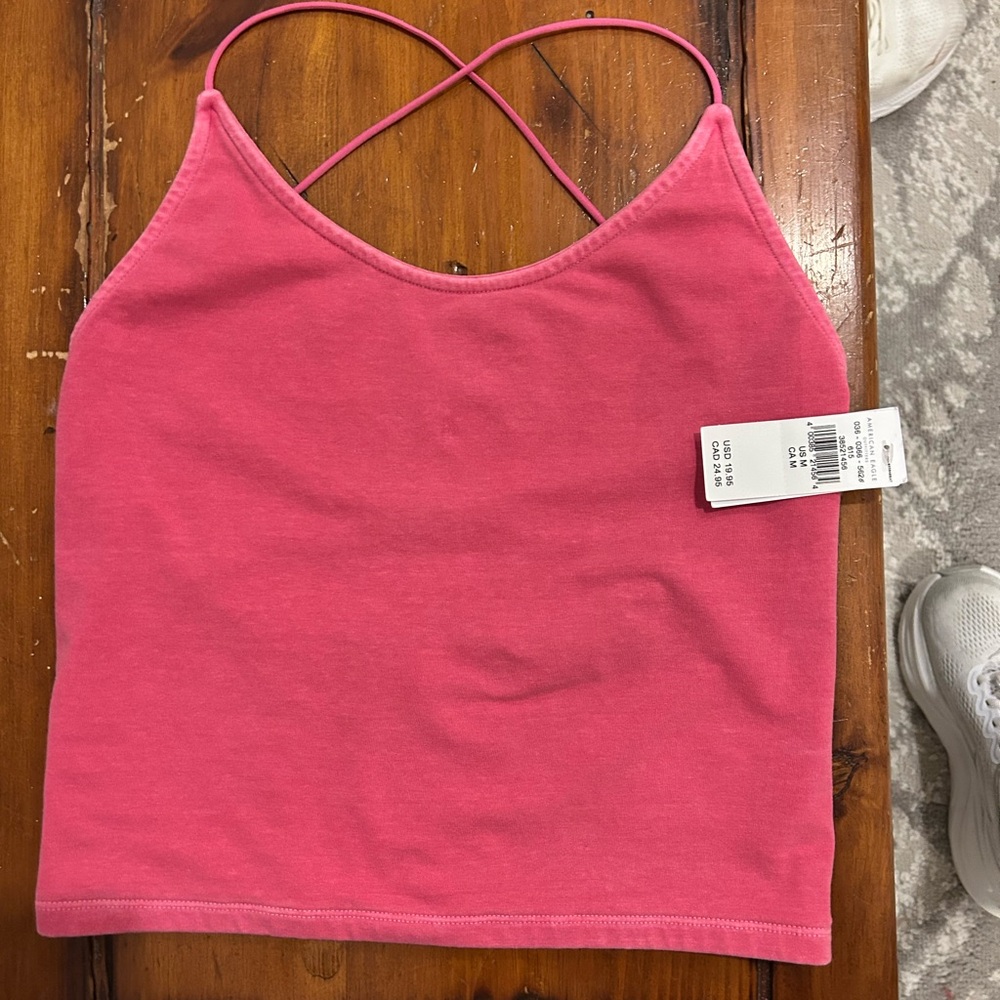 American Eagle Outfitters Pink Tank